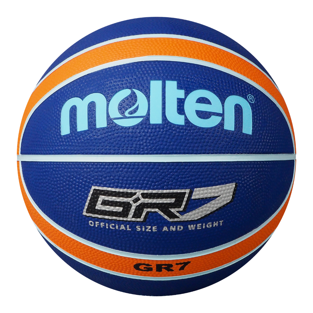 Molten BGR Rubber Basketball - Orange/Blue