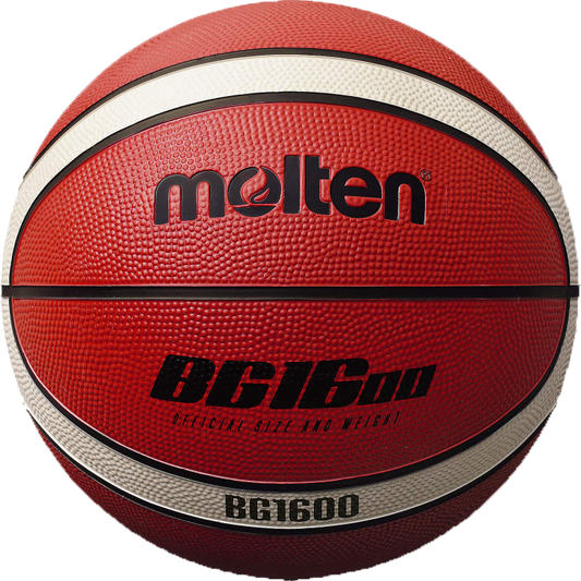 Molten BG1600 Basketball 12 Panel Rubber (Indoor & Outdoor)