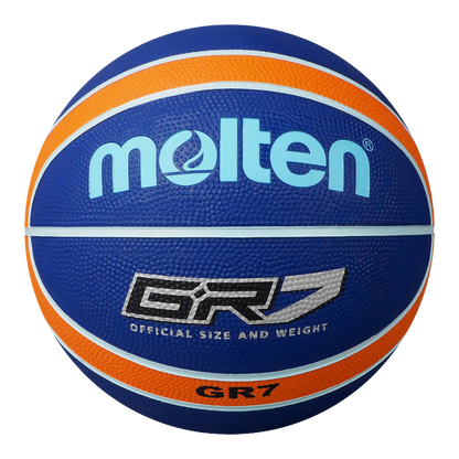 Molten BGR Rubber Basketball - Orange/Blue