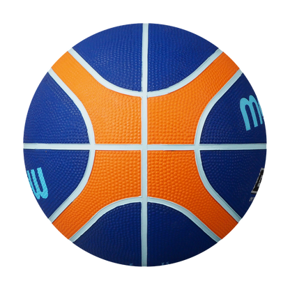 Molten BGR Rubber Basketball - Orange/Blue
