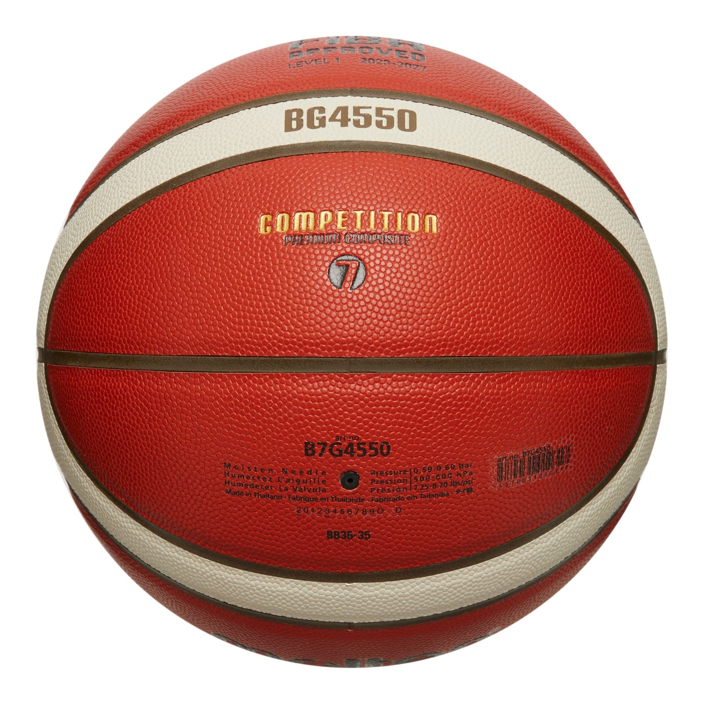 10 x Molten BG4550 Basketballs